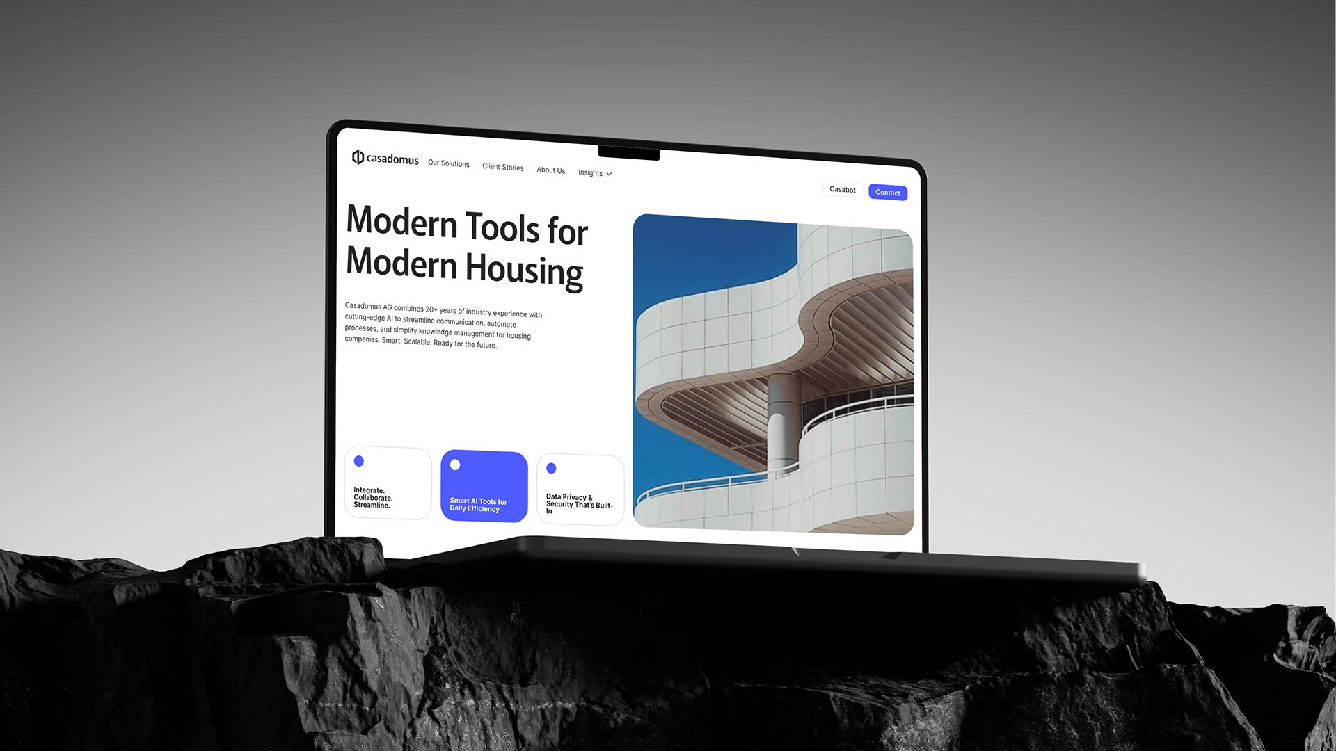 Casadomus Website Redesign